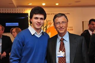 Bill Gates i Dominik Tomičević