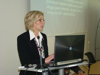 Dijana Dimov (Ministarstvo gospodarstva), predstavnica RH u European Multi-Stakeholder Forumu za eInvoicing